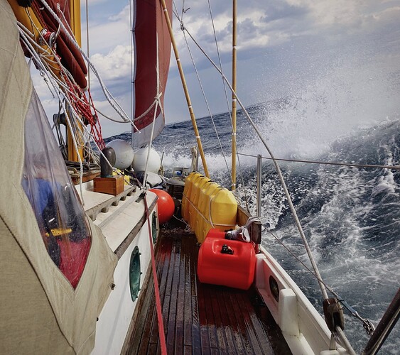 Blasting along, Northern Arm, Newfoundland