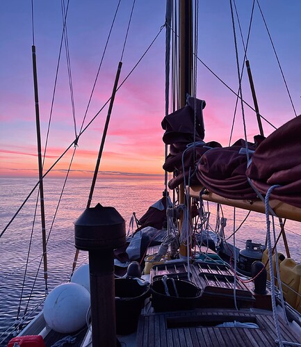 Dawn on the Strait of Belle Isle